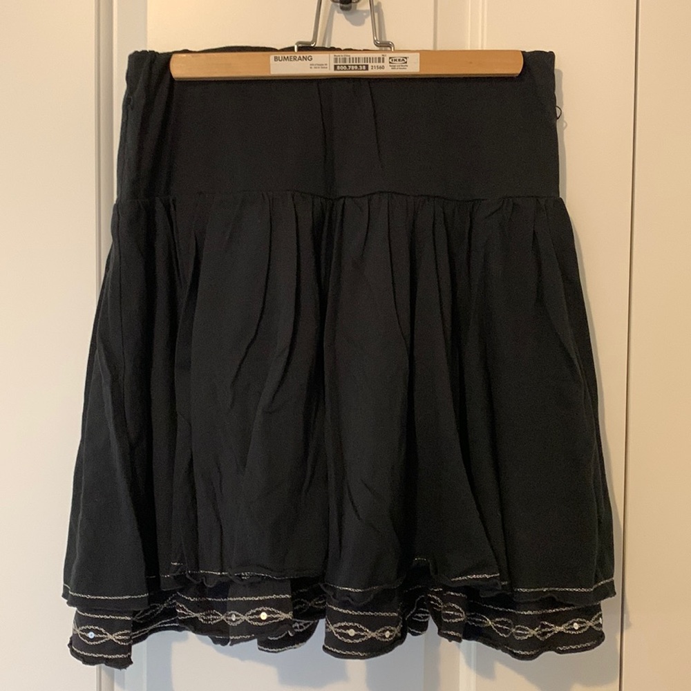 Black skirt
